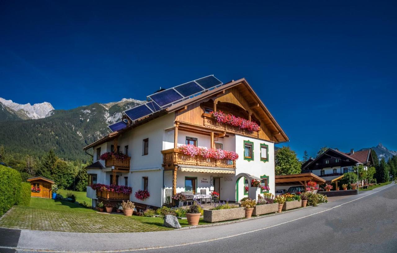 Gaestehaus Schoenberg Leutasch Exterior foto